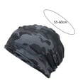 thumbnail image 6 of Segolike Beanie Caps Sleep Cap Breathable Fashion Stretch Hat Skullcap Skull Hats Slouchy Beanie Summer for Camping Hiking Walking Women Men Skiing Black Gray, 6 of 6