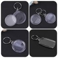 thumbnail image 2 of IFANLANDOR 100 Pcs Cadre Photo Keycharm Acrylique et Fer pour Usage Décoratif, 2 of 8