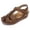 Brown, variant on OAVQHLG3B Sandals for Women Under $10 Women's Ladies Girl Comfortable Hollow Flowers Round Toe Sandals Soft Sole Shoes