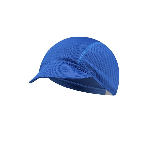 Qarigey Cooling Skull Caps Tela de malla Color brillante Chic Cómodos sombreros de montar Accesorios de ciclismo Summer Transpirable Sombreros Azul real