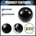 thumbnail image 6 of Unique Bargains 1 Set Gear Shift Knob Automatic Stick Gear Shifter Knob for Car with 2 Adapters M8 M10 Black, 6 of 7