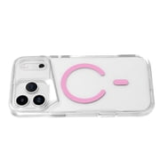 Sturdy Clear MagSafe Case for iPhone 17 Pro Max - Pink