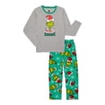 thumbnail image 2 of Dr. Seuss The Grinch Boys and Girls Unisex Matching Family Pajama Sets, 2-piece, 2 of 4