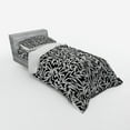 thumbnail image 3 of Ambesonne Black and White Bedding Set 4 Pcs, Sharp Shapes, Queen, Black White, 3 of 3