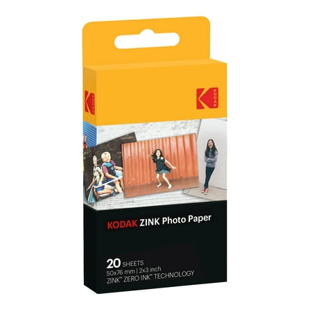UPC: 0840102190328 | Kodak ZINK Instant Paper 20pk Film