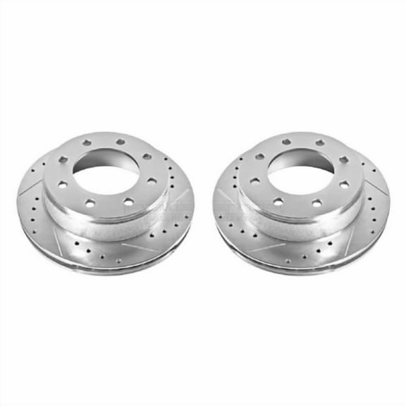 Powerstop AR8643XPR PSBAR8643XPR EVOLUTION DRILLED & SLOTTED ROTORS