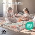 thumbnail image 4 of ODIKA 3'x5' Machine Washable Non-Slip Area Rug, Coral Reef Nautical Elegance High Traffic Rug with Pad, Ivory, 4955, 4 of 8