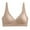 Beige, variant on Sngxgn High Impact Sports Bras for Women Wirefree Workout Bra(Purple,XL)