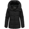 thumbnail image 5 of Marikoo Women's Urban Quilted Winter Jacket with Hood - Water-Repellent - Kuscheltatze XVI, 5 of 9