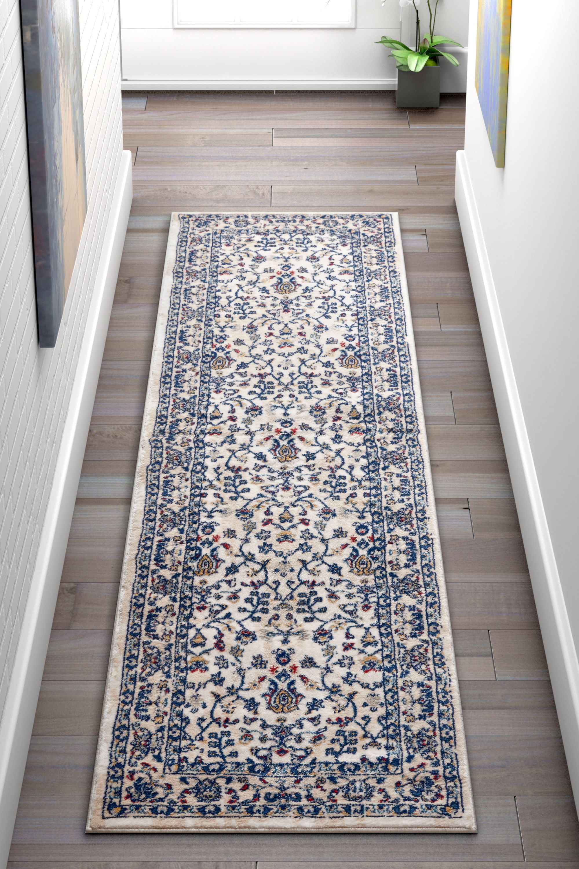 ELEGANT CLASSIC TRADITIONAL CHEAP KESHAN NEW AREA SMALL EXTRA LARGE RUGS RUNNERS 