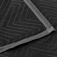 thumbnail image 2 of Sure-Max 12 Moving & Packing Blankets - Heavy Duty Pro - 80" x 72" (90 lb/dz weight) - Professional Quilted Shipping Furniture Pads Black, 2 of 5