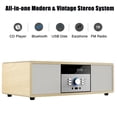 thumbnail image 2 of Sistema estéreo Bluetooth WISCENT Nostalgic Vintage Micro HiFi, 2 of 8