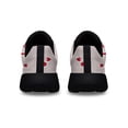 thumbnail image 4 of Gnome Couple Happy Valentine's Day Shoes Sneakers Black Size 5, 4 of 7