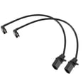 thumbnail image 1 of 2uds Delantero Freno Almohadilla Desgaste Indicador Sensor para AUDI A4 A5 Negro, 1 of 1