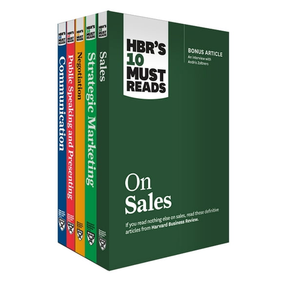 HBR's 10 Must Reads Hbr's 10 Must Reads for Sales and Marketing Collection (5 Books), (Paperback)