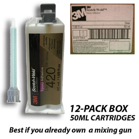 3M ScotchWeld DP420 Off-White 20-Minute Toughened Epoxy Adhesive Product