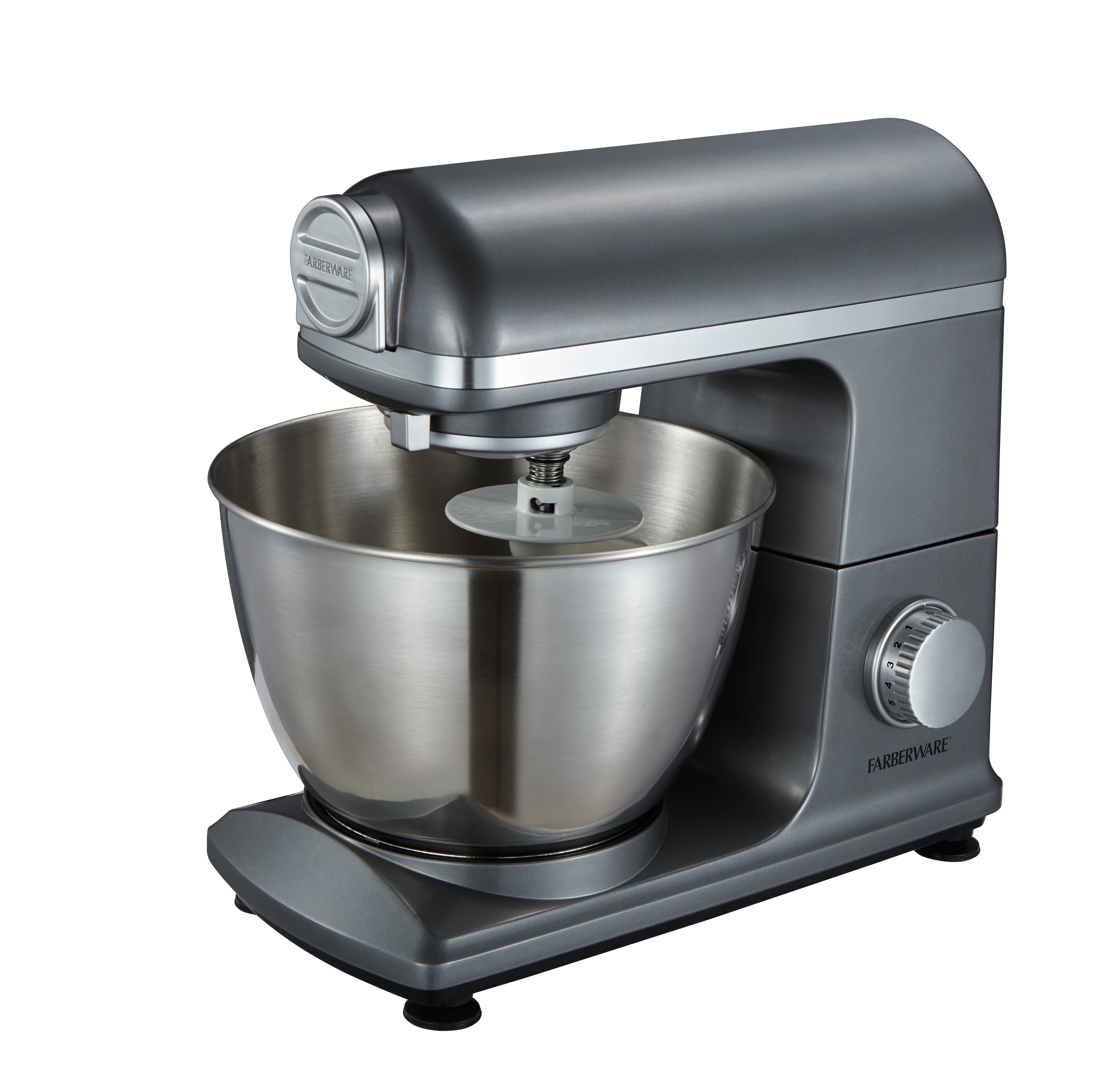 Farberware 4.7 Quart Grey Stand Mixer