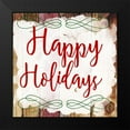 thumbnail image 2 of Matic, Jelena 20x20 Black Modern Framed Museum Art Print Titled - Happy Holidays, 2 of 5