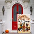 thumbnail image 5 of Fall Dogs Garden Flag 12x18 Inch Double Sided for Outside Welcome Maple Leaves Small Burlap Seasonal Autumn Yard Decoration, 5 of 6