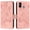 YB04, variant on Women Floral Rose Butterfly Folio Flip Phone Case for TECNO SPARK 6 GO/SPARK GO 2020/SPARK GO 2021, Premium Leather, RFID Protection, Card Slots, Multi-Color Options.S06