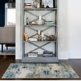 thumbnail image 5 of Unique Loom Chromatic Collection Area Rug - Avalon (9' 6" x 13' 1" Rectangle Light Blue/Gray), 5 of 7