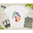 thumbnail image 2 of Cool Horse Pony Lover Gift Shirt For Men Women Kids Girls Boys Aesthetic Horse Lover Gift Ideas Tshirt Graphic Horse Head Silhouette T-shirt, 2 of 6