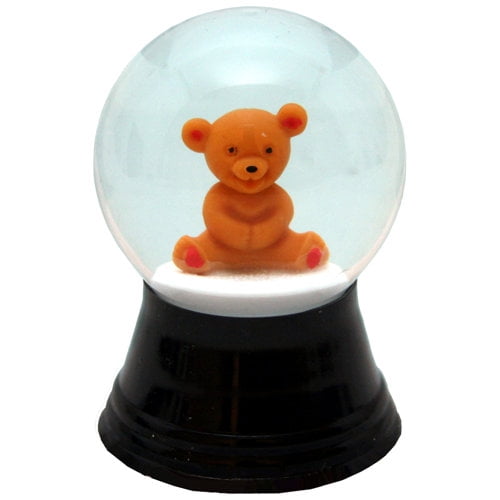 Alexander Taron 2.5" Perzy Small Teddy Bear Snow Globe