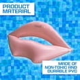 thumbnail image 3 of PinkGiant Swimming Lips Pool Float – 43.3 x 31.5 Inch Giant Pink Lips Pool Float Adult Water Lounger Big Inflatable Mouth Print Row Water Toy Rest Pink, 3 of 6