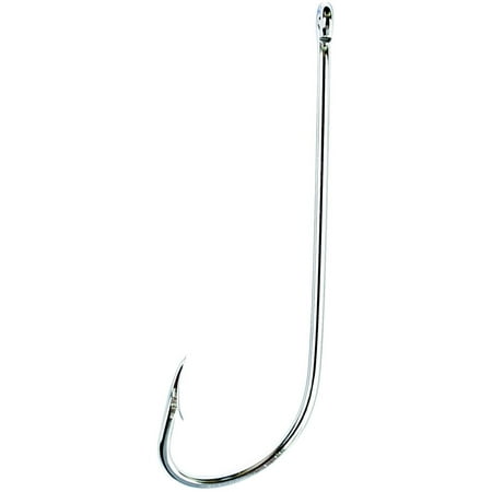 UPC: 0047708022316 | Eagle Claw 066-6 Long Shank Hook Size 6 Forged 2X Long Plain Shank