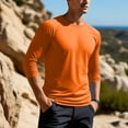 thumbnail image 6 of Besolor Men's UPF 50+ Sun Protection Shirts Long Sleeve Shirt Fishing Hiking Running Quick Dry Lightweight Tops, 6 of 9