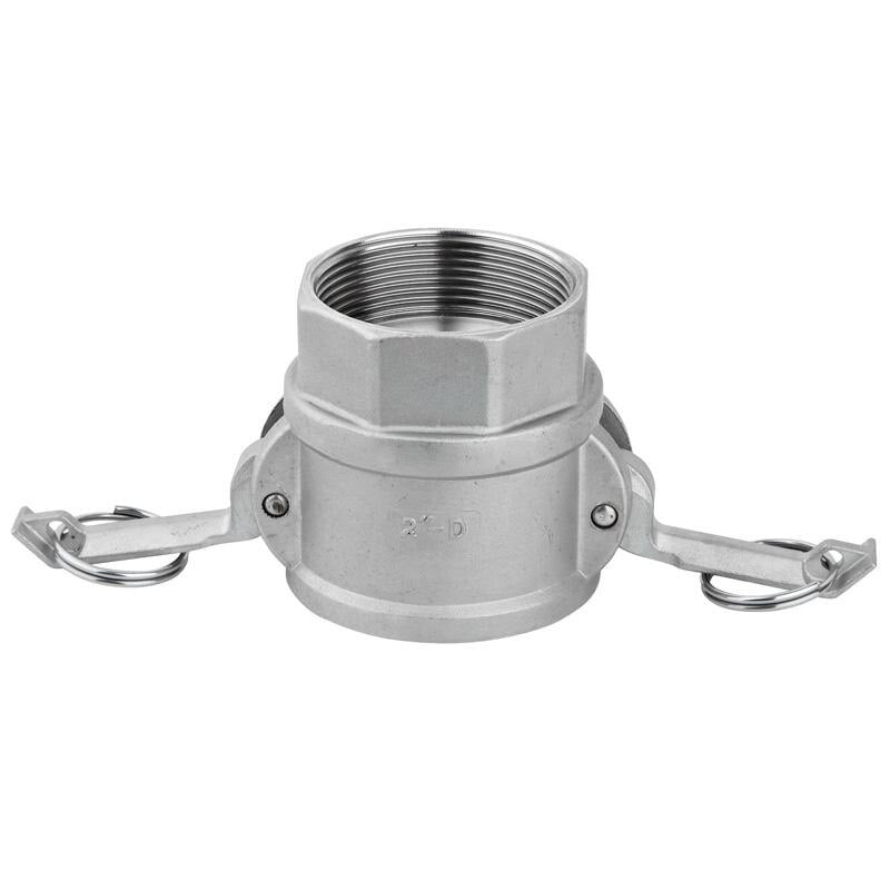 Type D Coupler Stainless Steel Cam and Groove Female Coupler x Female