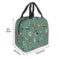 thumbnail image 3 of Lsque Veterinary Clinics Pattern Lunch Bag Women/Men Insulated Lunch Box,Small Leakproof Cooler Food Lunch Containers Reusable High Capacity Lunch Tote Bags, 3 of 6