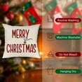 thumbnail image 4 of Christmas Pillow Covers 20x20 Set of 4 Christmas Decorations Merry Christmas Believe Santa Claus Snowman Christmas Pillow Covers for Decoration Coach Sofa, 4 of 5
