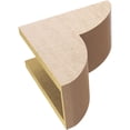 thumbnail image 6 of 6"W x 12"D x 12"H Classic Crestline Rough Cedar Woodgrain TimberThane Corbel, Primed Tan, 6 of 6