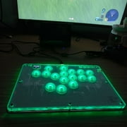 JZROCKER 16 Key Arcade Stick for PC Controller Joystick with Function