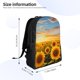 thumbnail image 4 of Balery Beautiful Golden Sunflower Field Mochila - Mochila Estilosa y Duradera para Laptop de 15 Pulgadas con Tela Oxford Impermeable, 4 of 8