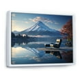 thumbnail image 2 of Designart "Majestic Mont Asian Painting I" Asian Art Floater Framed Wall Decor, 2 of 7