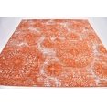 thumbnail image 3 of Unique Loom 3141688 8 x 8 ft. Grand Sofia Square Rug, Orange, 3 of 5