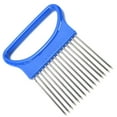 thumbnail image 3 of Creative Tools Onion Plug Stainless Steel Onion Needle Floss Needle Fruit and Vegetable Slice Holder (Random Color), 3 of 8