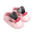 thumbnail image 3 of Otqutp Children Nonslip&nbsp;Sneakers Toddler Kids Girls Rabbit Soft Sole The Floor Barefoot Non Slip First Walkers Prewalker Shoes, 3 of 8