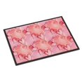 thumbnail image 1 of Carolines Treasures BB7565MAT Aquarelle Coeurs Rouges Tapis Intérieur Ou Extérieur, 18 x 27 Po., 1 of 4
