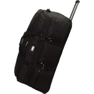 IZOD Carol Lightweight Soft Shell Rolling Duffel Bag with Wheels