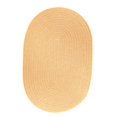 thumbnail image 1 of Rhody Rug S101R036X060 Solid 3x5 Wool Rug Wheat, 1 of 1