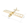 thumbnail image 4 of Pinnaco Dancing Hobby R03 STICK-06 Airplane 580mm Wingspan Balsa Wood Aircraft DIY Flying Toy for Adults Kit Version, 4 of 7