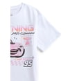 thumbnail image 7 of Cars Girls Lightning McQueen Graphic T-Shirt with Short Sleeves, Sizes 4-16, 7 of 7