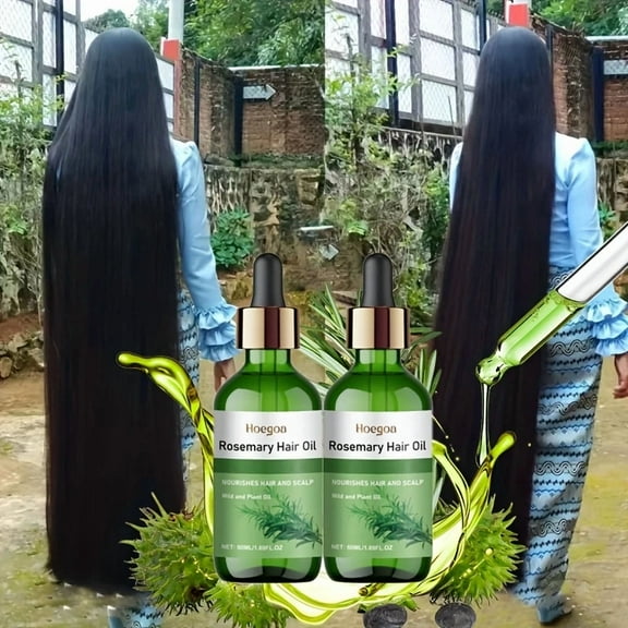 50ml/1.69oz Rosemary Oil Hair Oil Contains Rosemary Leaf Oil, Batana Oil, Castor Seed Oil Nourishing Suitable For Use In Moisturizing And Smoothing Hair Leaves Hair