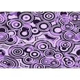 thumbnail image 1 of Ahgly Company Indoor Rectangle Patterned Purple Iris Purple Area Rugs, 2' x 4', 1 of 6