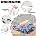 thumbnail image 6 of Uorisanigo Motorcycle Seat Cover ATV Cover Four Wheeler Accessories Waterproof Elastic Padded Protector Blue Duck Hunter Camo ATV Back Seat Powersports Cushion Covers Universal, 6 of 7