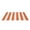 Orange, variant on Diceymbol Black White Striped Cotton Woven Rug Reversible Mat for Kitchen Entryway Patio Farmhouse Decor 32x20 Inch