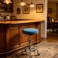 thumbnail image 1 of MTBLYS Funda redonda para taburete de bar con elástico protector de asiento para taburetes de cocina y mostrador|Tejido de imitación de seda con lazos elásticos para un ajuste seguro|fácil de limpiar, 1 of 6